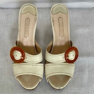 Prada Slide platform sandals